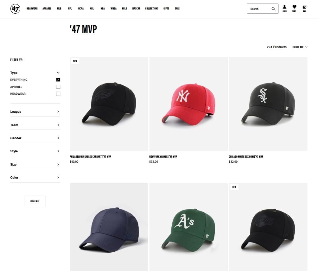 47Brand MVP JoinTop | Custom Hat Manufacturer Supplier | OEM ODM Headwear Factory