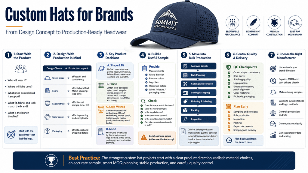 Custom Hats for Brands