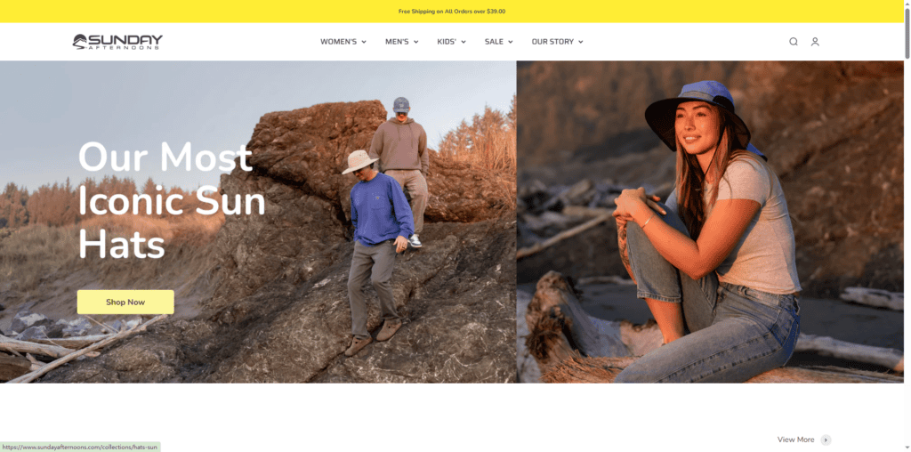 Sunday Afternoons website JoinTop | Custom Hat Manufacturer Supplier | OEM ODM Headwear Factory Sunday Afternoons website