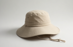 Hero wide brim UPF 50+ sun hat on clean neutral background